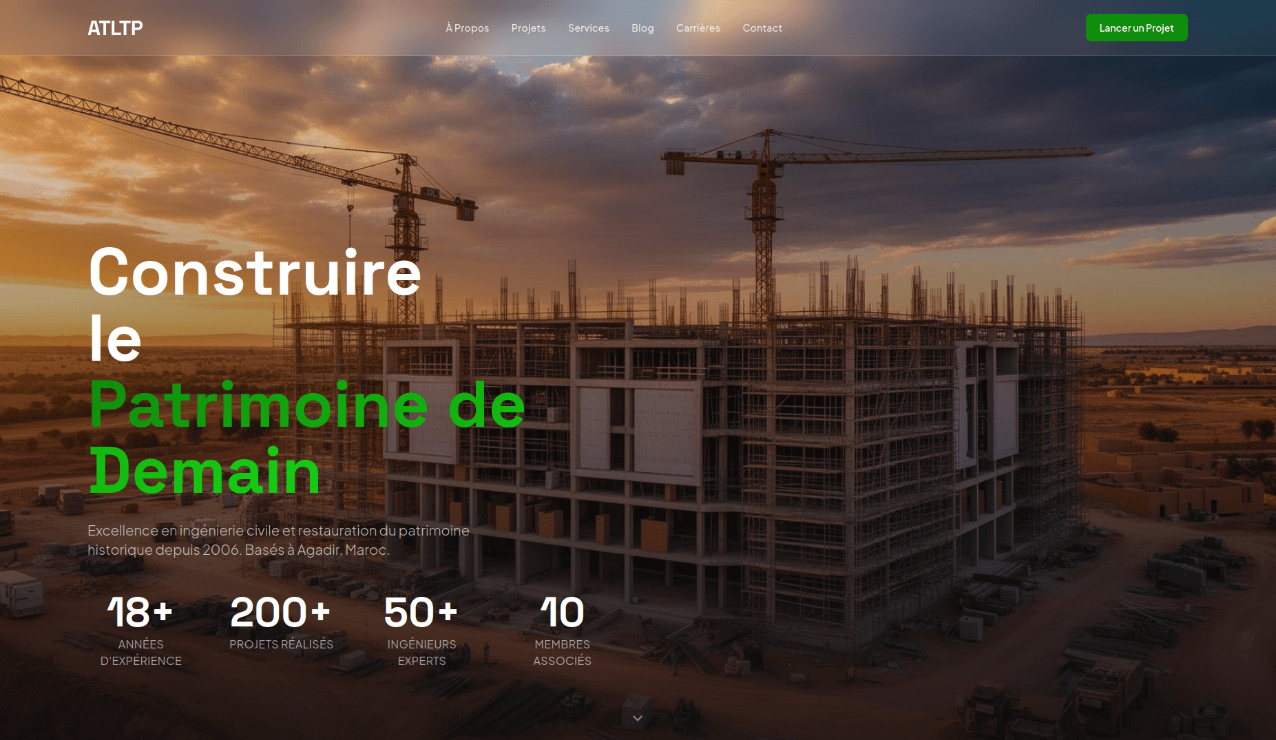 ATLTP - Full Stack SaaS Platform project screenshot